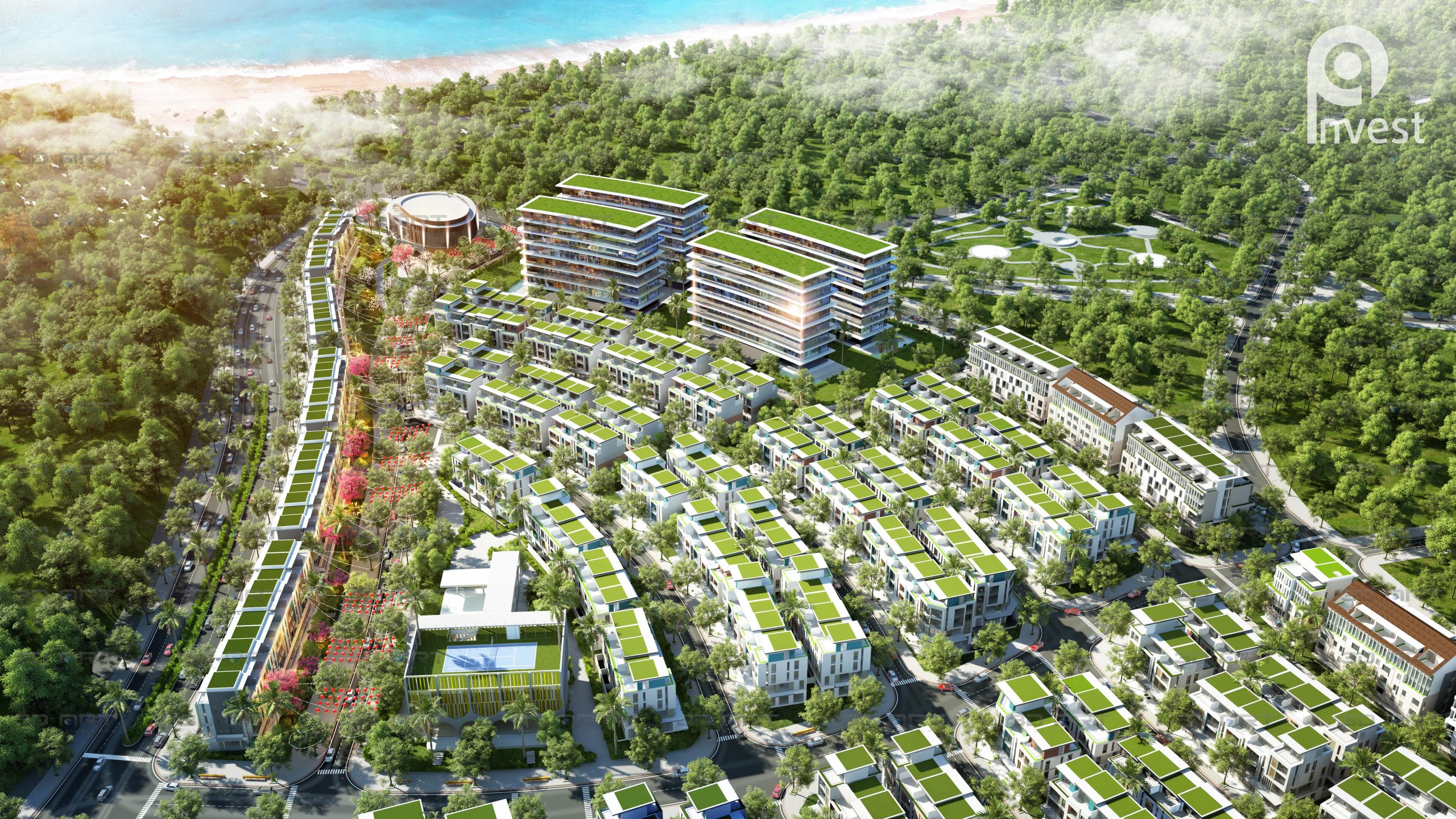 Khu Aqua dự án Meyhomes Capital Phú Quốc